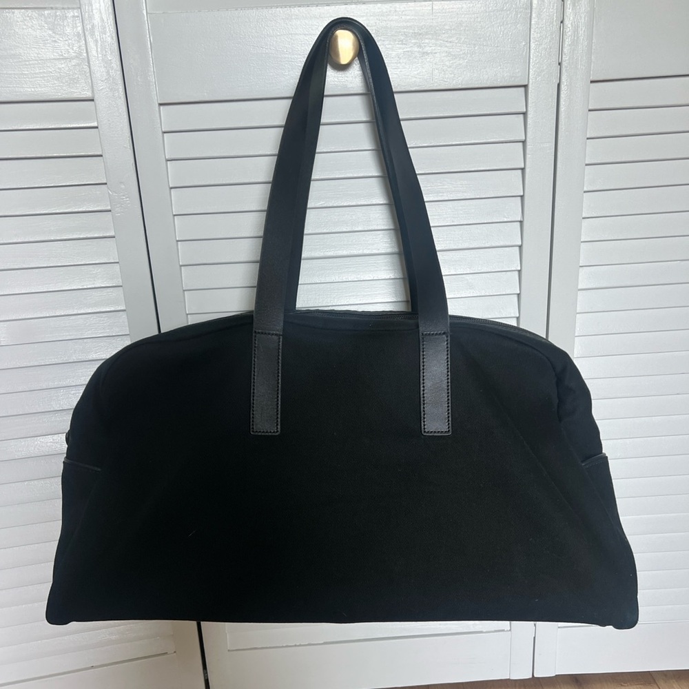 Everlane The Weekender Leather Strap Duffle Bag